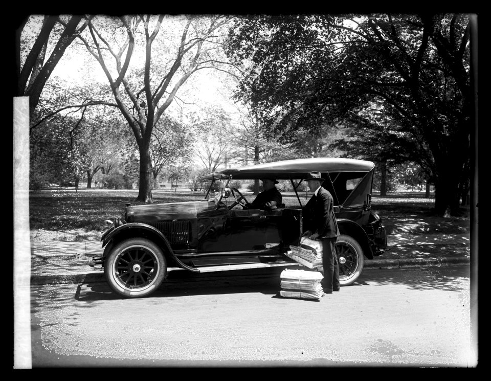 Wescott Car, Herald Booster run, 5-6-20 LCCN2016851929