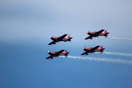 Military sky airshow photo