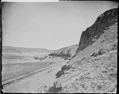 West bank of Green River. Sweetwater County, Wyoming - NARA - 516625 photo