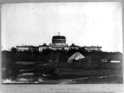 West facade from Botanical Gardens LCCN2009630843