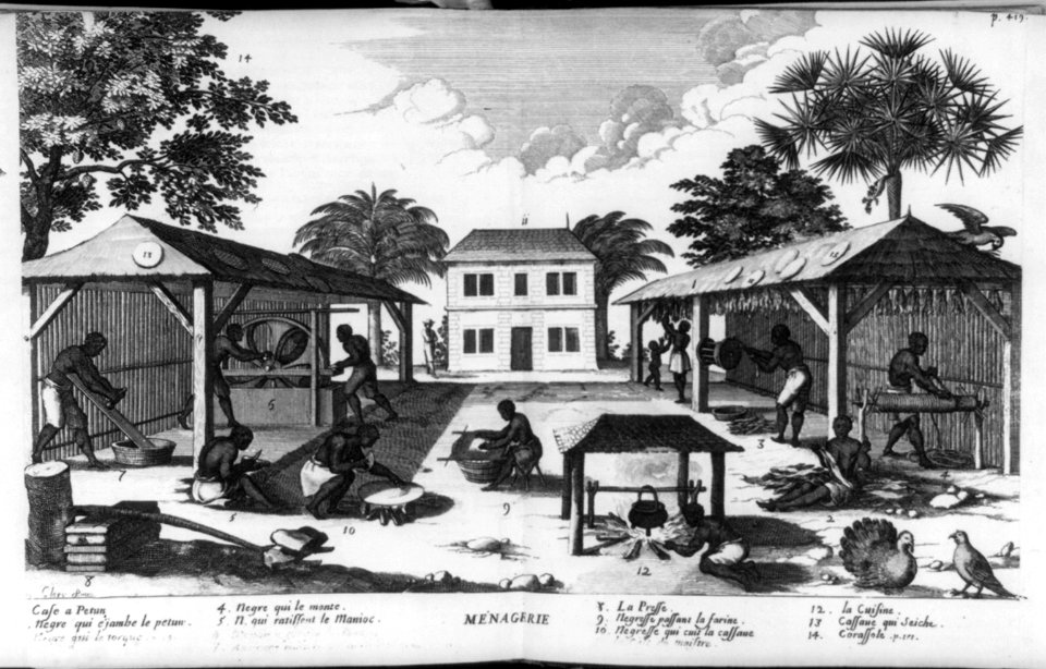 West Indies- manufacture of manioc or cassava LCCN2003663733