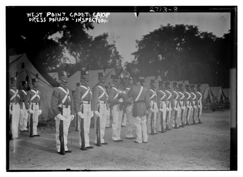 West Point Cadet Camp Dress Parade LCCN2014696710