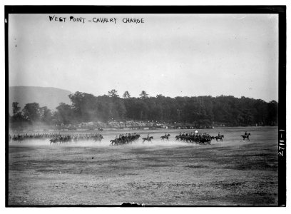 West Point - Cavalry charge LCCN2014693152
