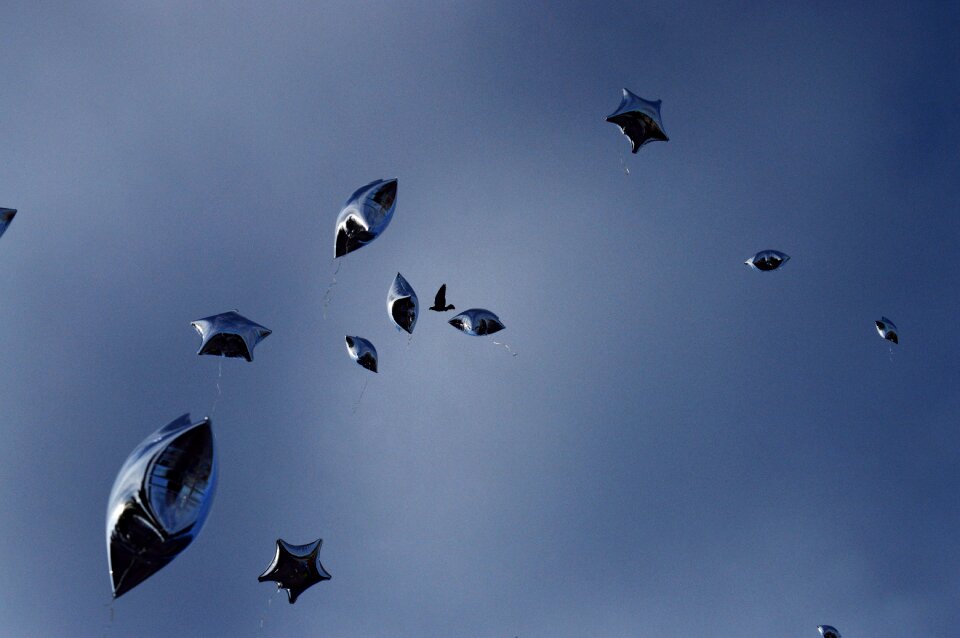 Earth's atmosphere fly balloon