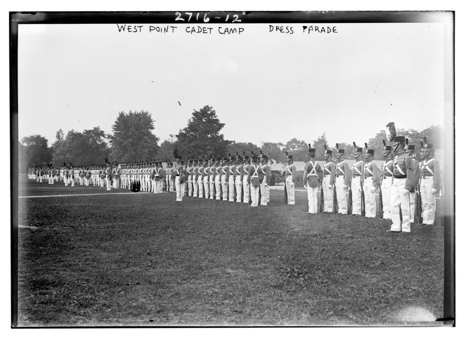 West Point Cadet Camp Dress Parade LCCN2014696719