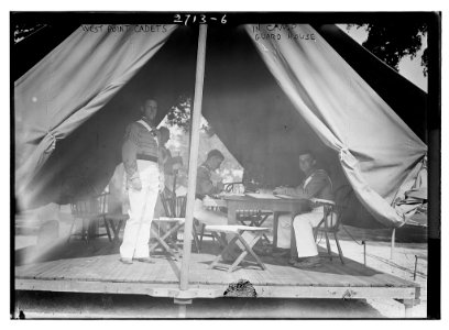West Point Cadets in Camp Guard House LCCN2014696709