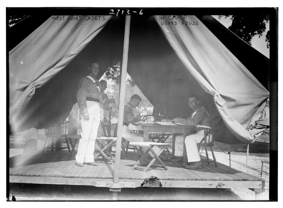 West Point Cadets in Camp Guard House LCCN2014696709
