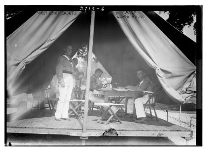 West Point Cadets in Camp Guard House LCCN2014696709