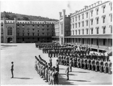 West Point- Cadets marching to dinner LCCN2006678534