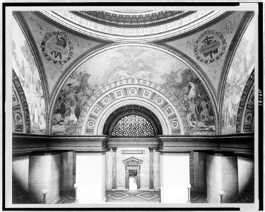 West side of courthouse rotunda, Fort Wayne, Indiana LCCN97514390