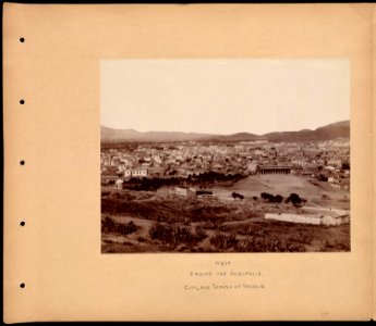 West. Around the Acropolis. City and temple of Theseus