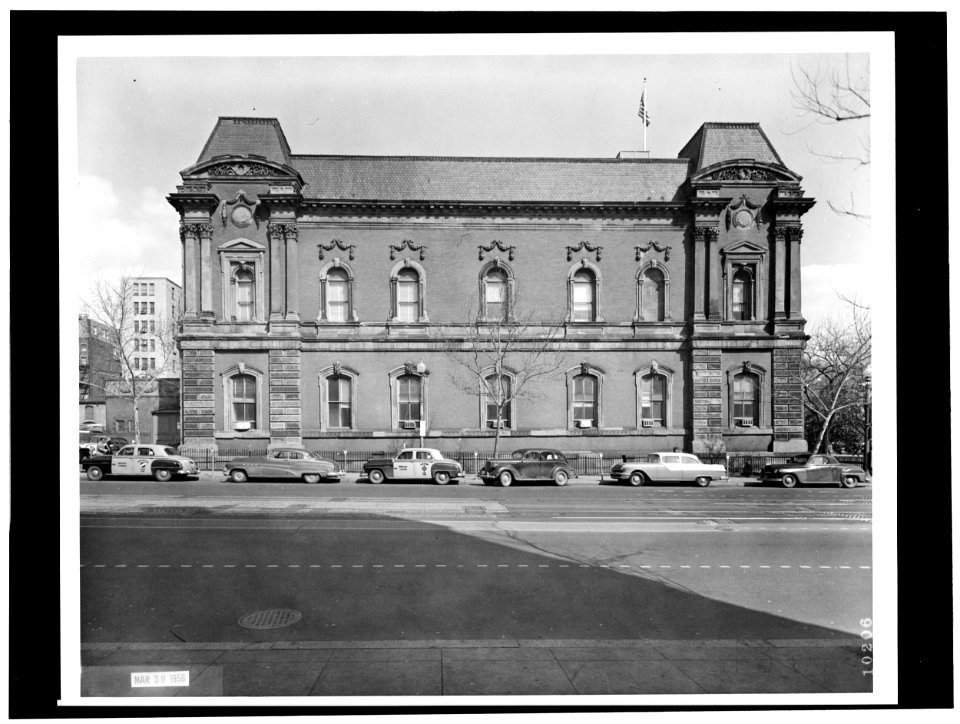 West, 17th street elevation corcoran art gallery