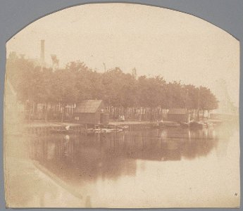 Westerdok, Gezien naar de Zandhoek, 1861 (max res)