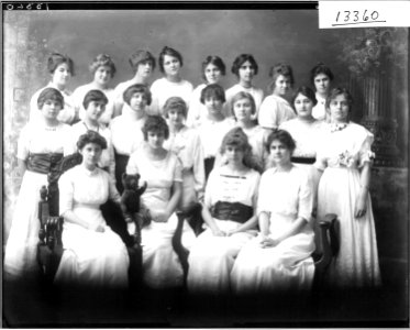 Western College French Club 1914 (3200536606) photo