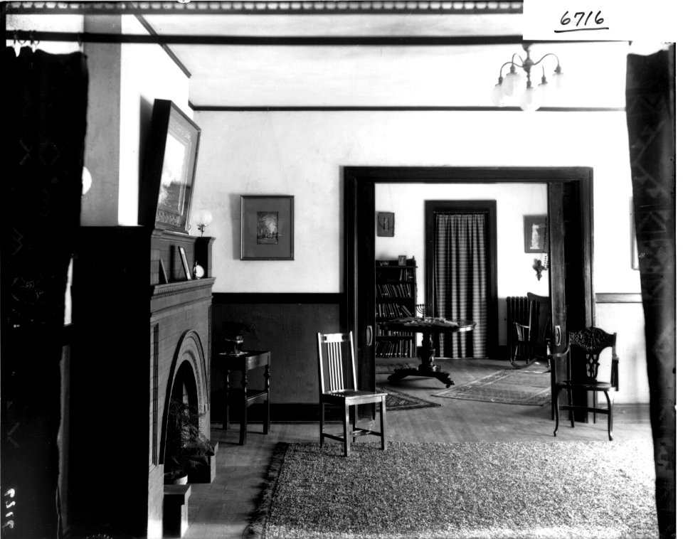 Western College interior ca. 1905 (3195526610) photo
