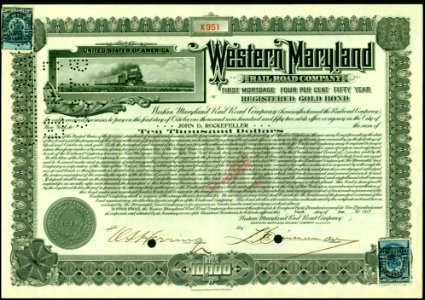 Western Maryland 1917