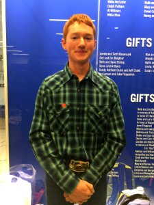 Westhenry Ioerger is a supporter and campaign volunteer for Republican presidential candidate Ted Cruz, in Des Moines, Iowa