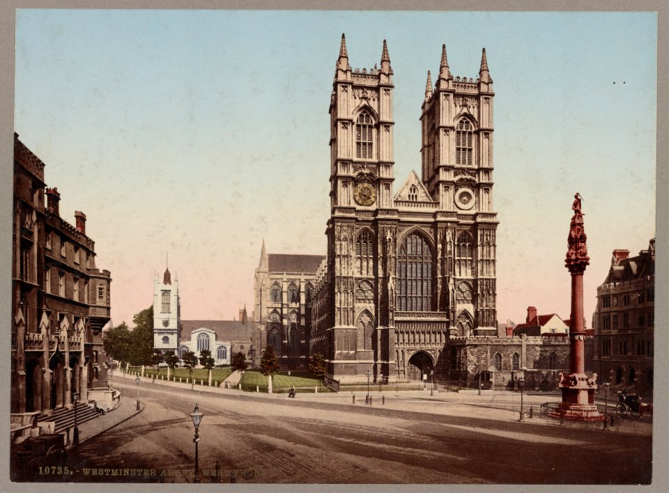 Westminster Abbey. West Front LCCN2017659719
