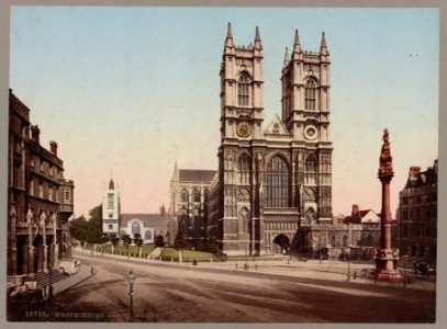Westminster Abbey. West Front LCCN2017659719