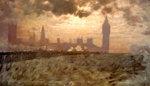 Westminster Bridge (1878) - De Nittis