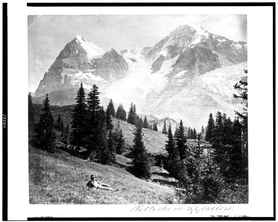 Wetterhorn & glaciers LCCN94514046