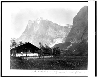 Wetterhorn and Grindelwald Glacier LCCN94514043