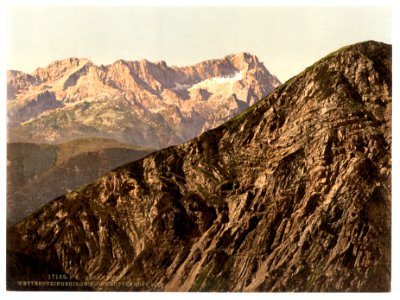 Wettersteingebirge from Krottenkopf, Upper Bavaria, Germany-LCCN2002696310