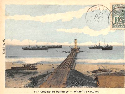Wharf de Cotonou - 1908