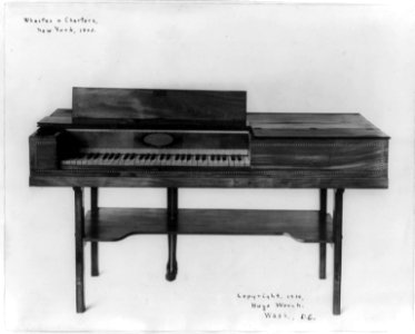 Whaltes & Charters piano, (build 1803) LCCN2002706047