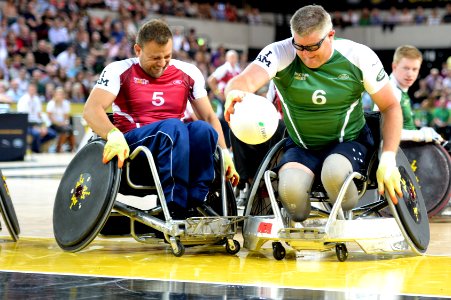 Wheelchair rugby at Invictus Games 140912-N-PW494-220 photo