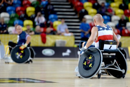 Wheelchair rugby at Invictus Games 140912-N-PW494-258 photo