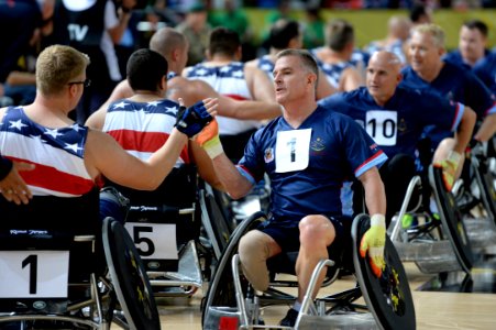 Wheelchair rugby at Invictus Games 140912-N-PW494-301 photo