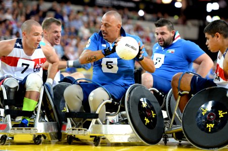 Wheelchair rugby at Invictus Games 140912-N-PW494-360 photo
