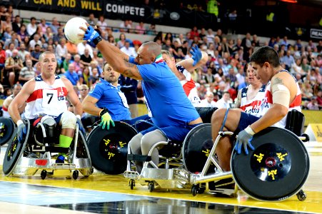 Wheelchair rugby at Invictus Games 140912-N-PW494-378 photo