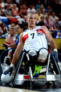 Wheelchair rugby at Invictus Games 140912-N-PW494-450