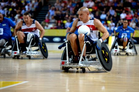 Wheelchair rugby at Invictus Games 140912-N-PW494-474 photo
