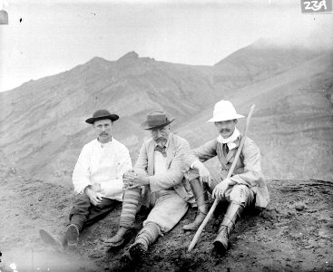 When shall we three meet again, Crater of Soufriere, 1907 YORYM-TA0239 photo