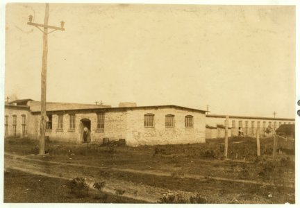 Where it happened. (See photos 3070 to 3074) Sanders Cotton Mfg. Co., Bessemer City, N.C. In this and the adjoining mill (run by the same company) there were still many dangerous unprotected LOC nclc.02660