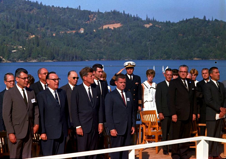 Whiskeytown Dam Dedication in California No.3
