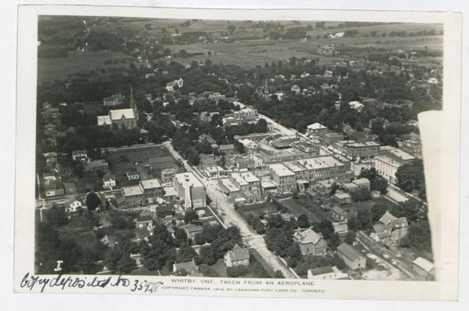Whitby Ontario from the Air (HS85-10-35928) original