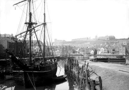 Whitby harbour, Yorkshire. RMG G02384 photo