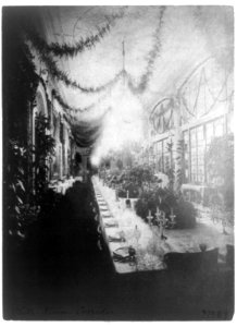 White House - long corridor used for State Dinner, 1898 LCCN96515899