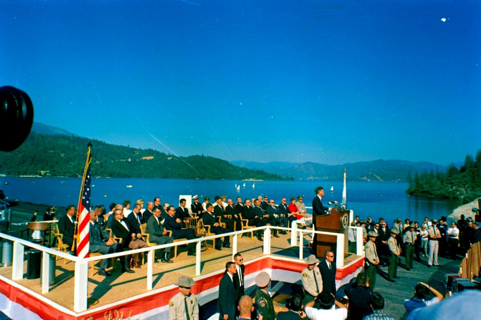 Whiskeytown Dam Dedication in California No.4