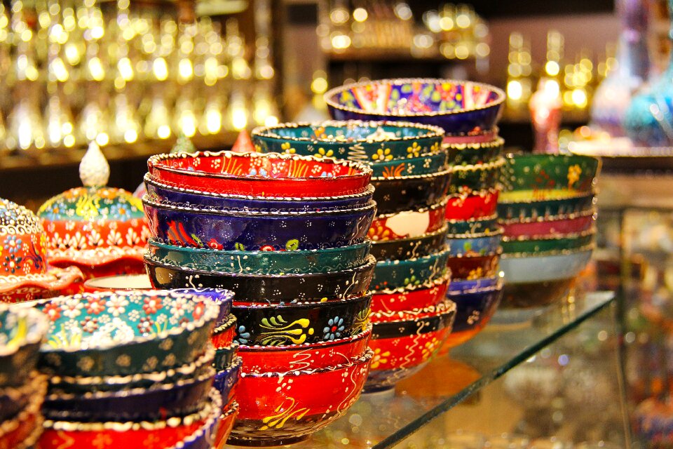 Decoration market bazaar