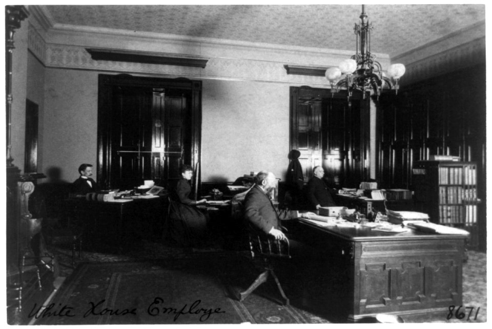 White House employees LCCN96515453
