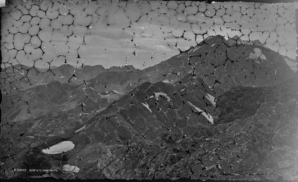 White House Mountain, from the south. Colorado - NARA - 517021