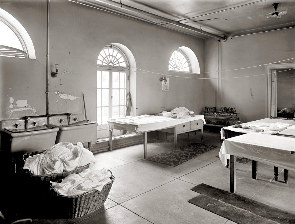 White House laundry room