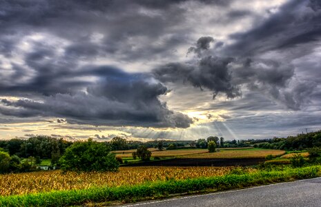 Nature panorama sky photo