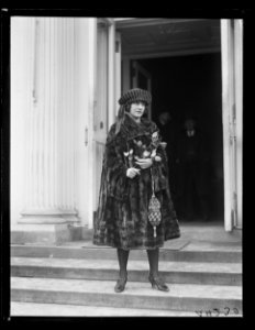 White House visitor. Washington, D.C. LCCN2016891319