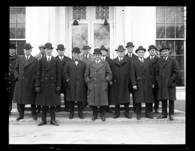 White House visitors. Washington, D.C. LCCN2016891228